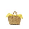 NATURAL - NATURAL HDL - YELLOW COTTON POUCH